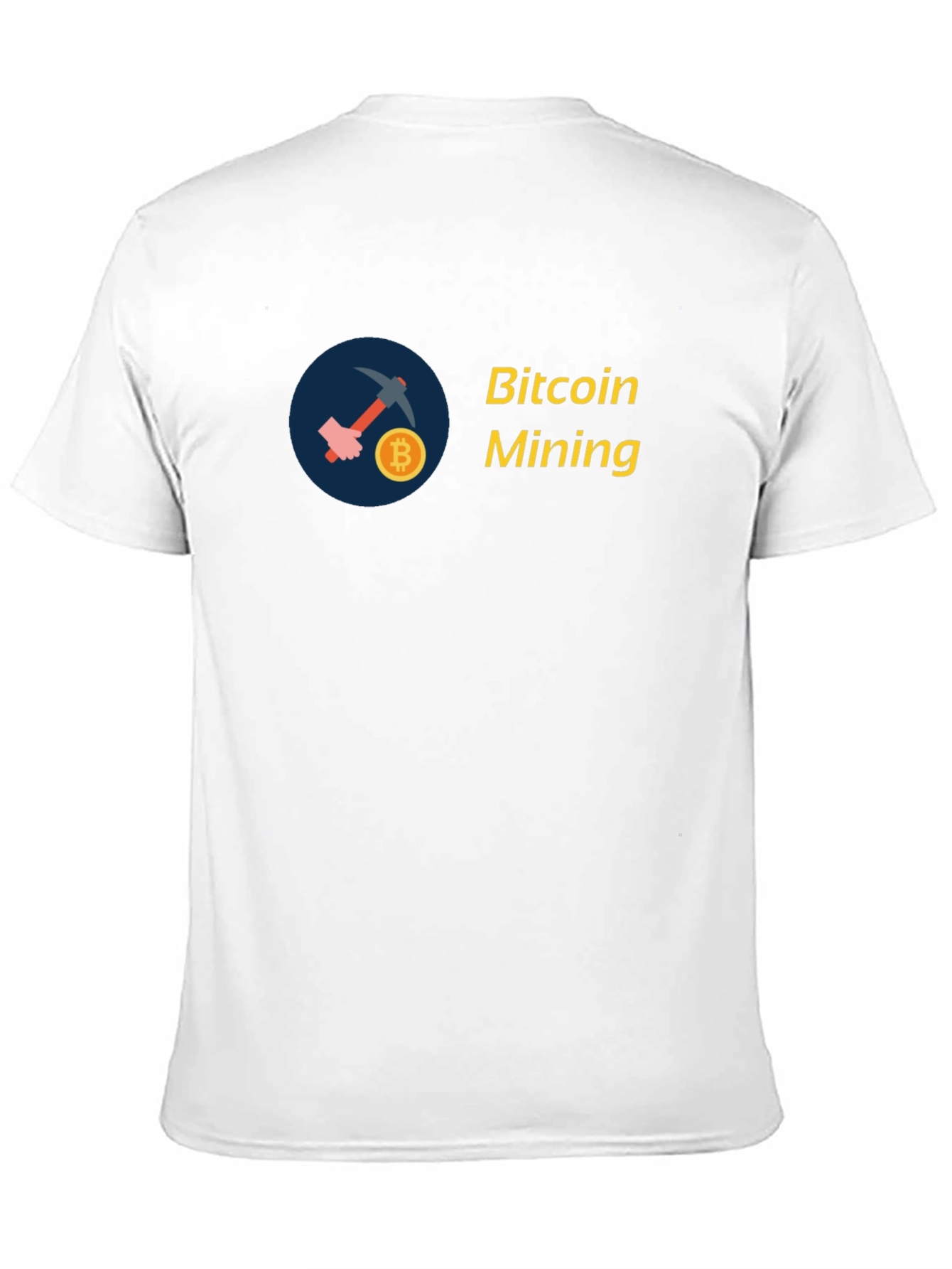 Bitcoin Mining T-Shirt - Crypto Design