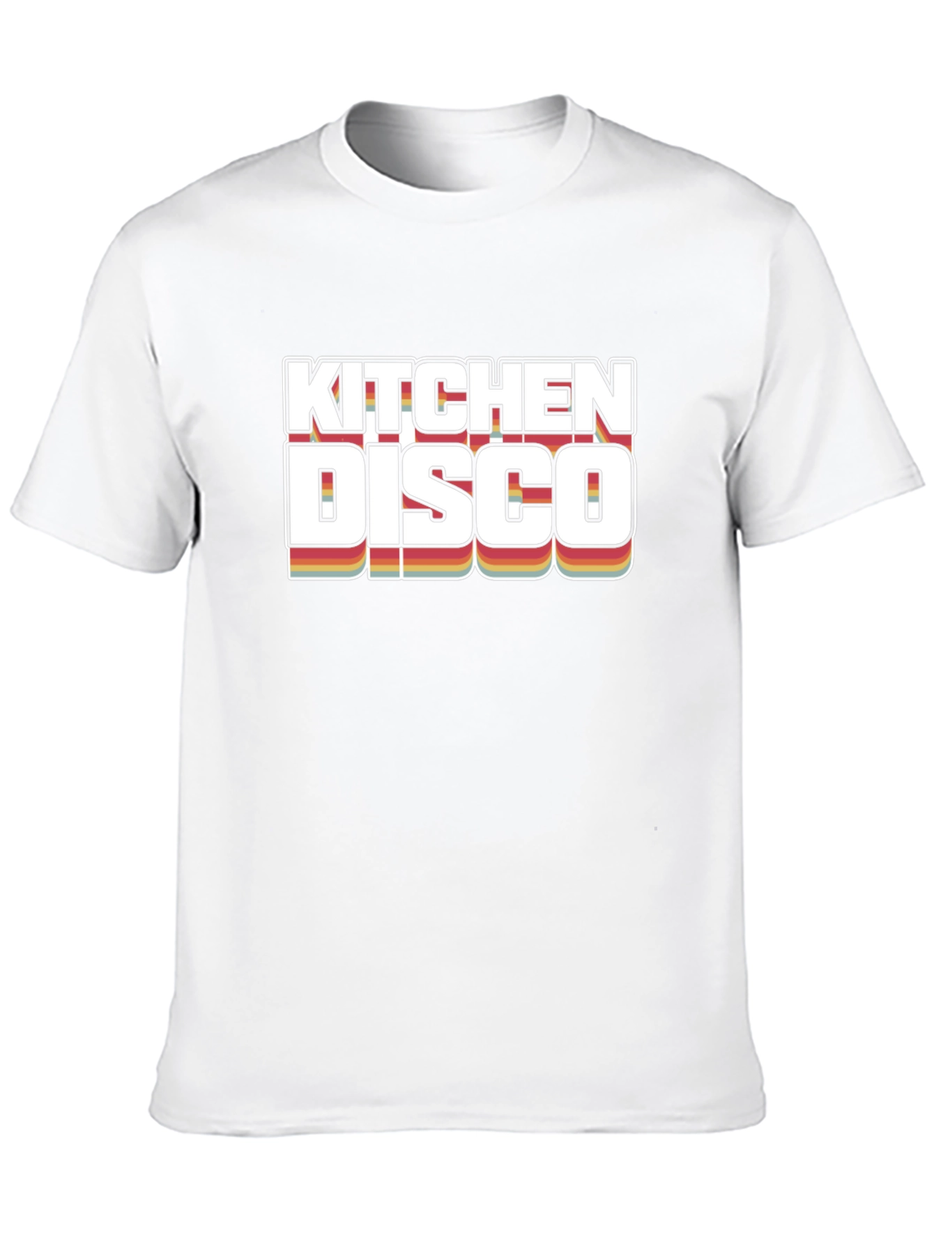Kitchen Disco Graphic Tee - Retro Style T-Shirt