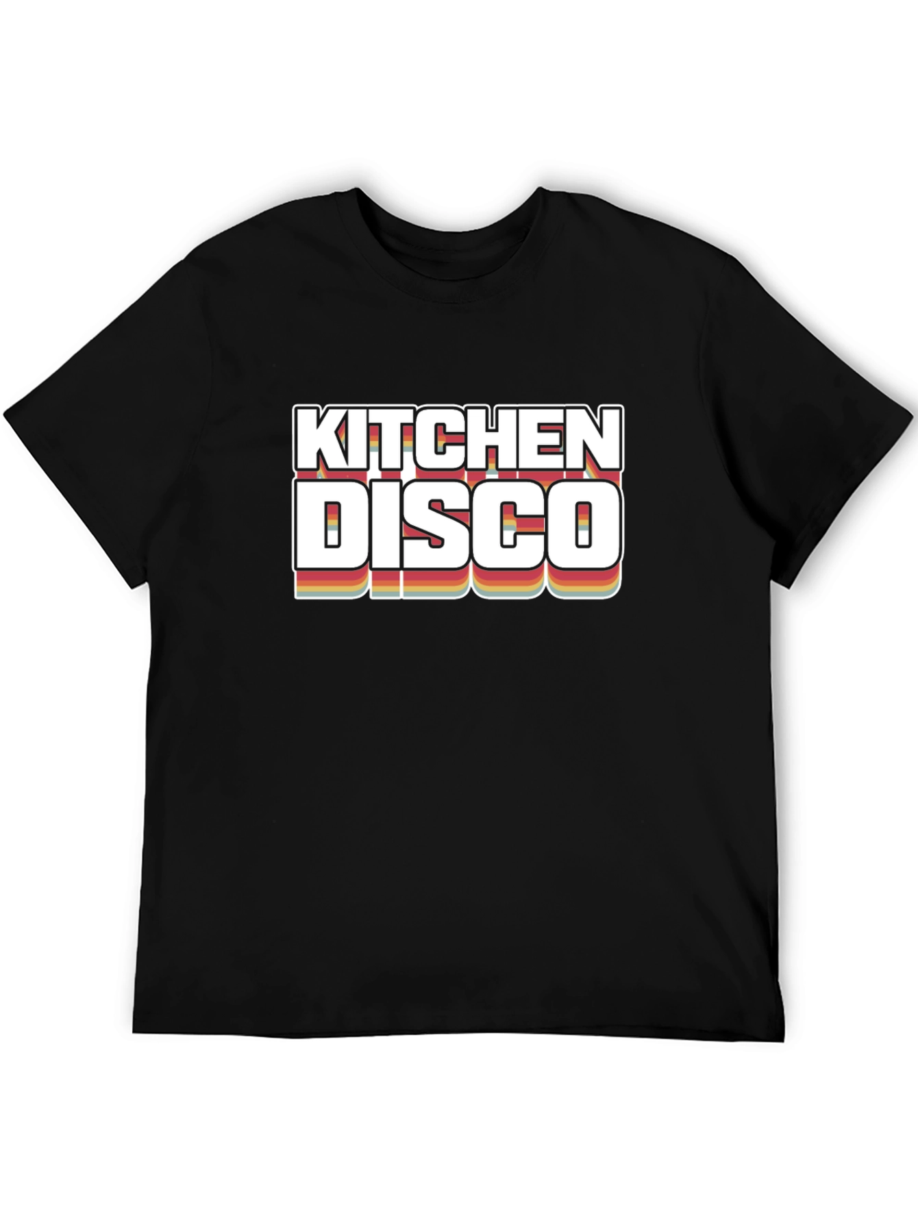 Kitchen Disco Graphic Tee - Retro Style T-Shirt