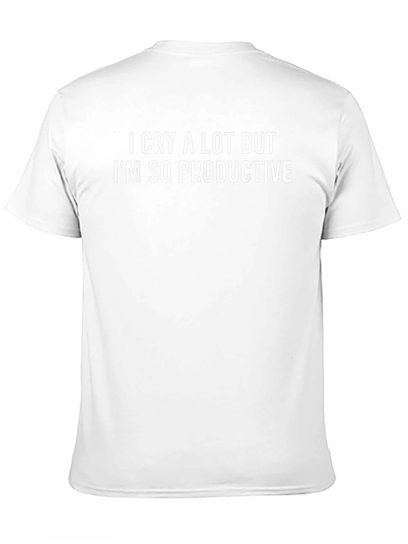 Cry a Lot But Productive Graphic Tee
