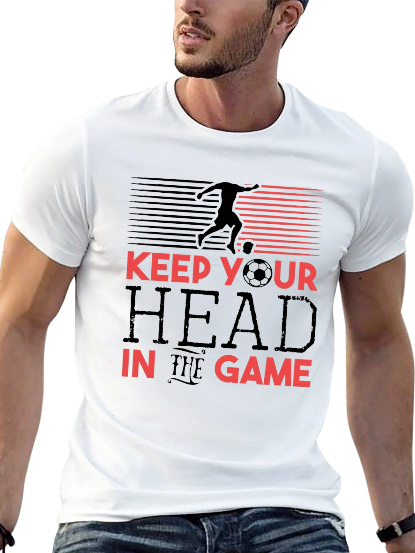 Keep Your Head in the Game Graphic Tee