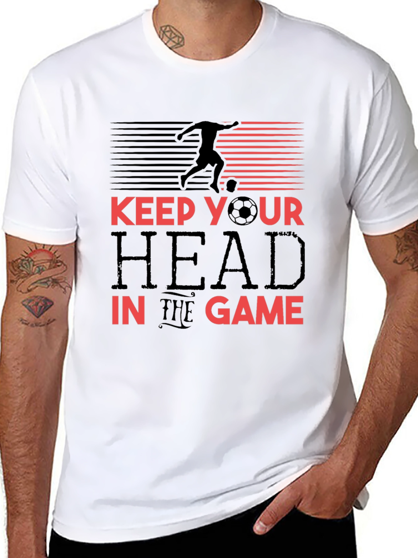Keep Your Head in the Game Graphic Tee
