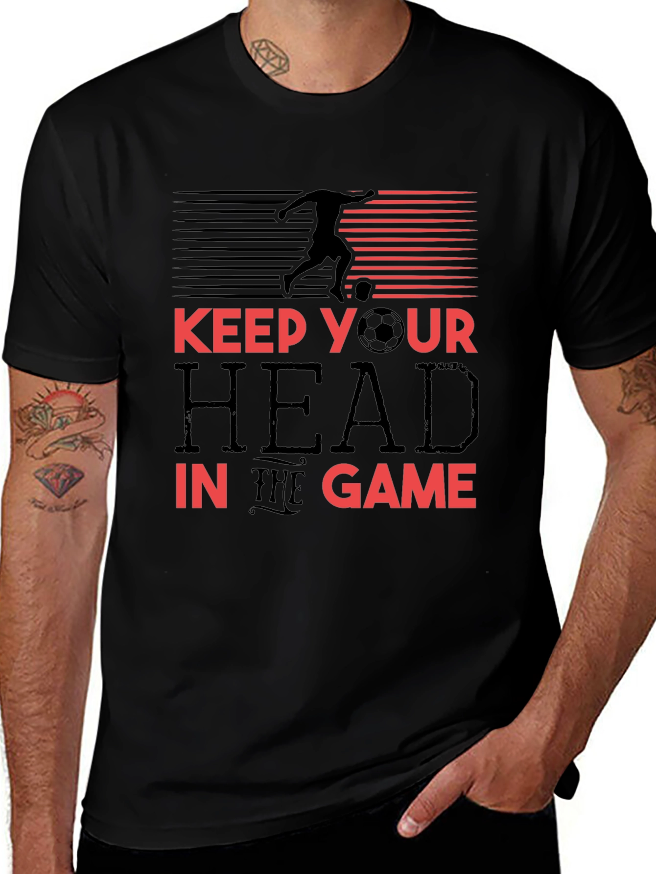 Keep Your Head in the Game Graphic Tee