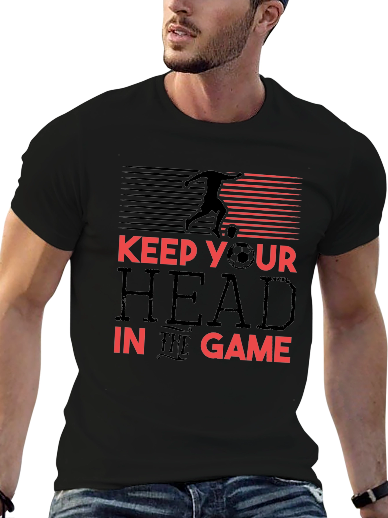 Keep Your Head in the Game Graphic Tee