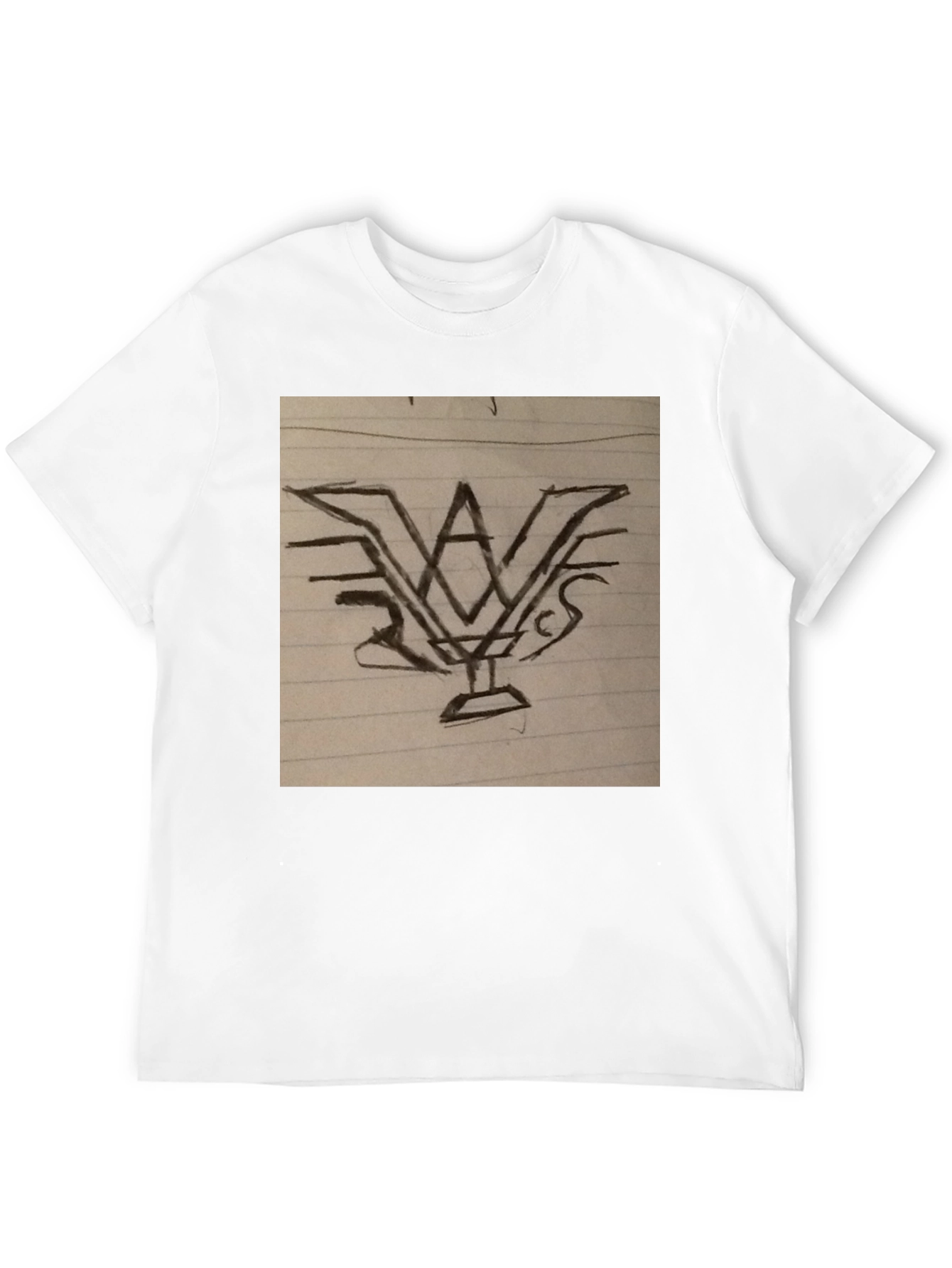 Abstract Graphic Print T-Shirt