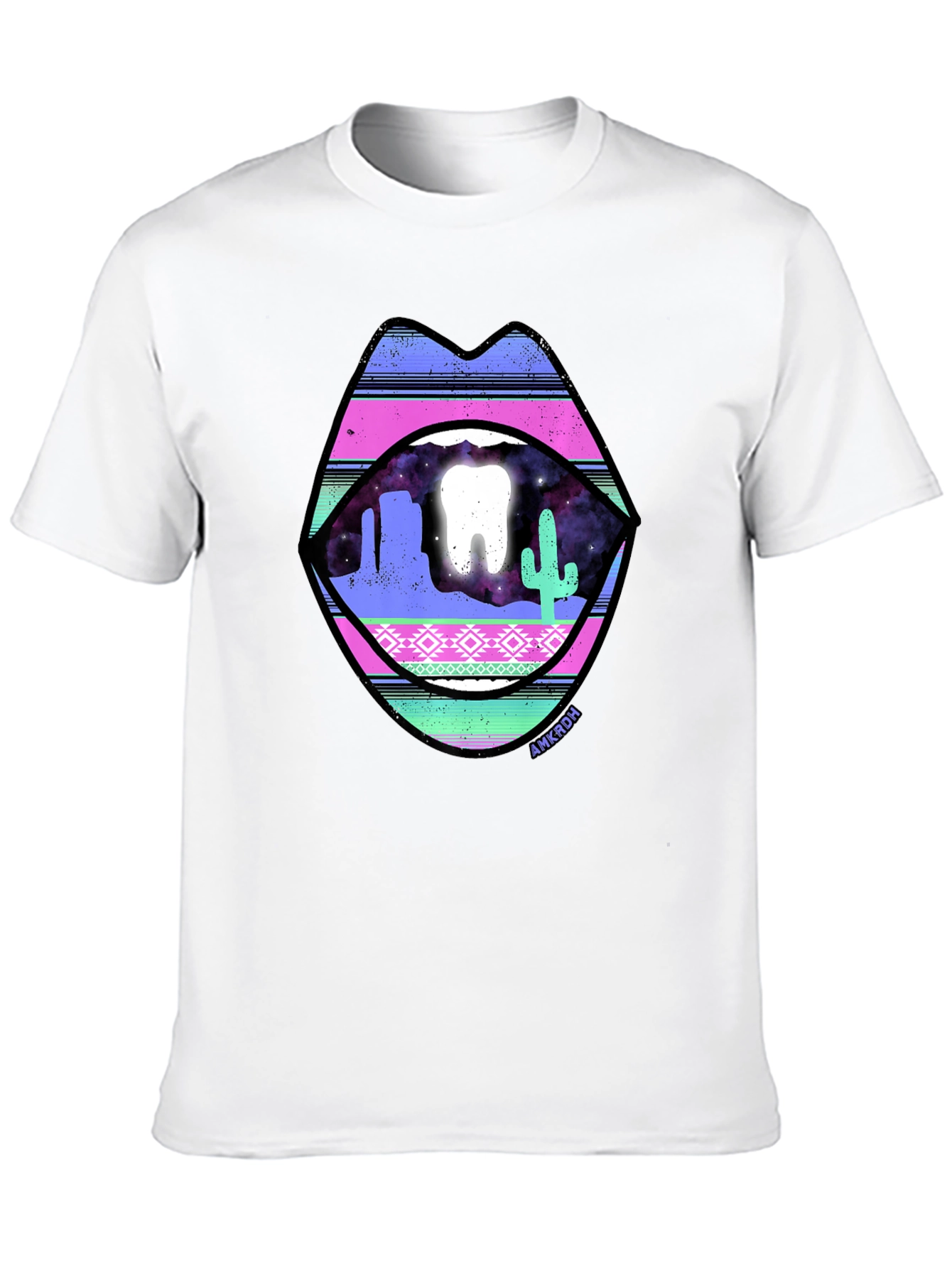 Desert Tooth Lips Graphic Tee