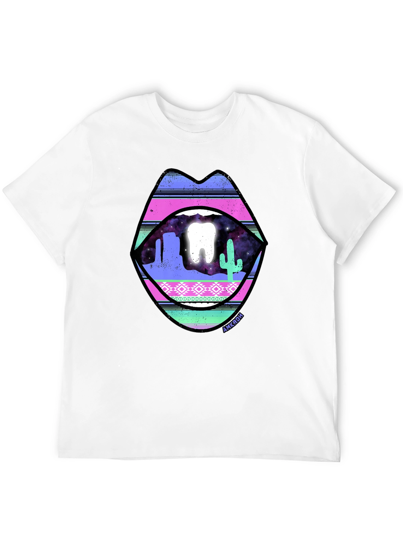 Desert Tooth Lips Graphic Tee