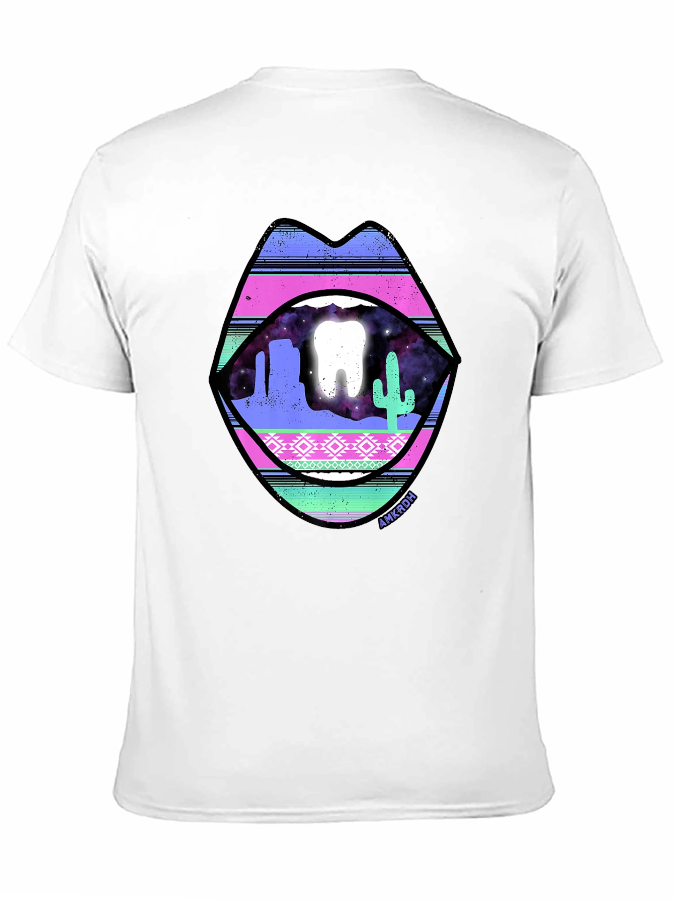 Desert Tooth Lips Graphic Tee