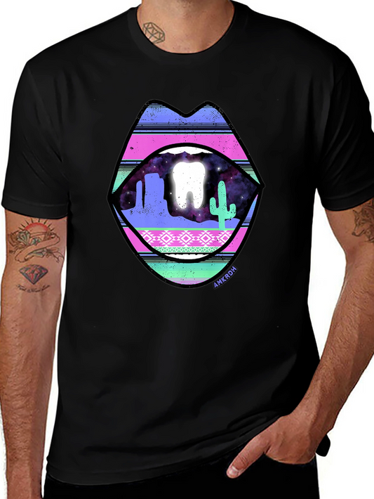 Desert Tooth Lips Graphic Tee