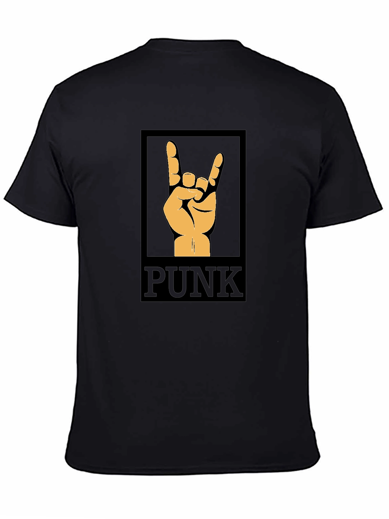 Punk Rock Hand Graphic T-Shirt