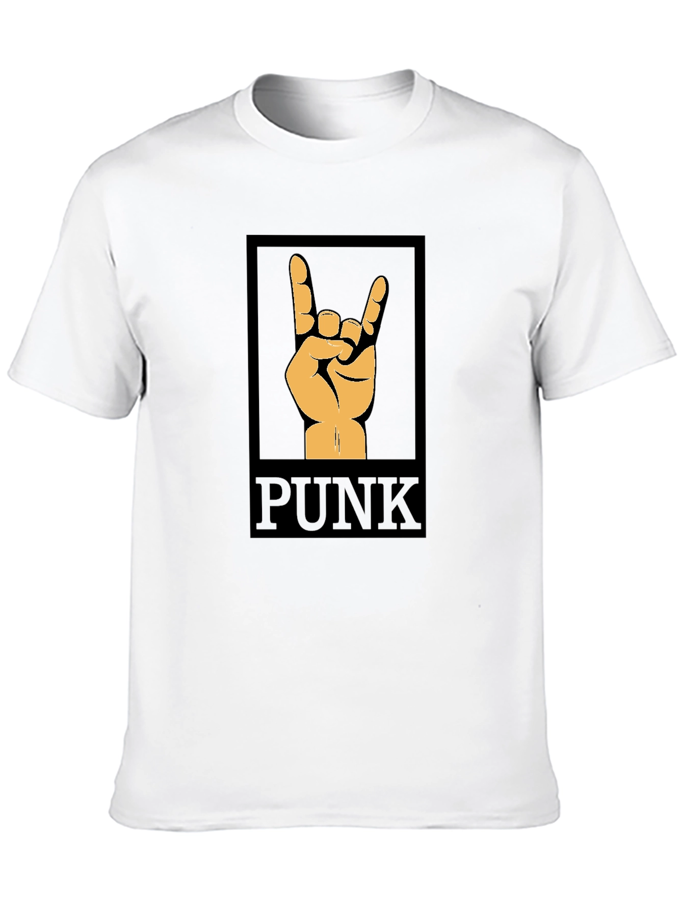 Punk Rock Hand Graphic T-Shirt