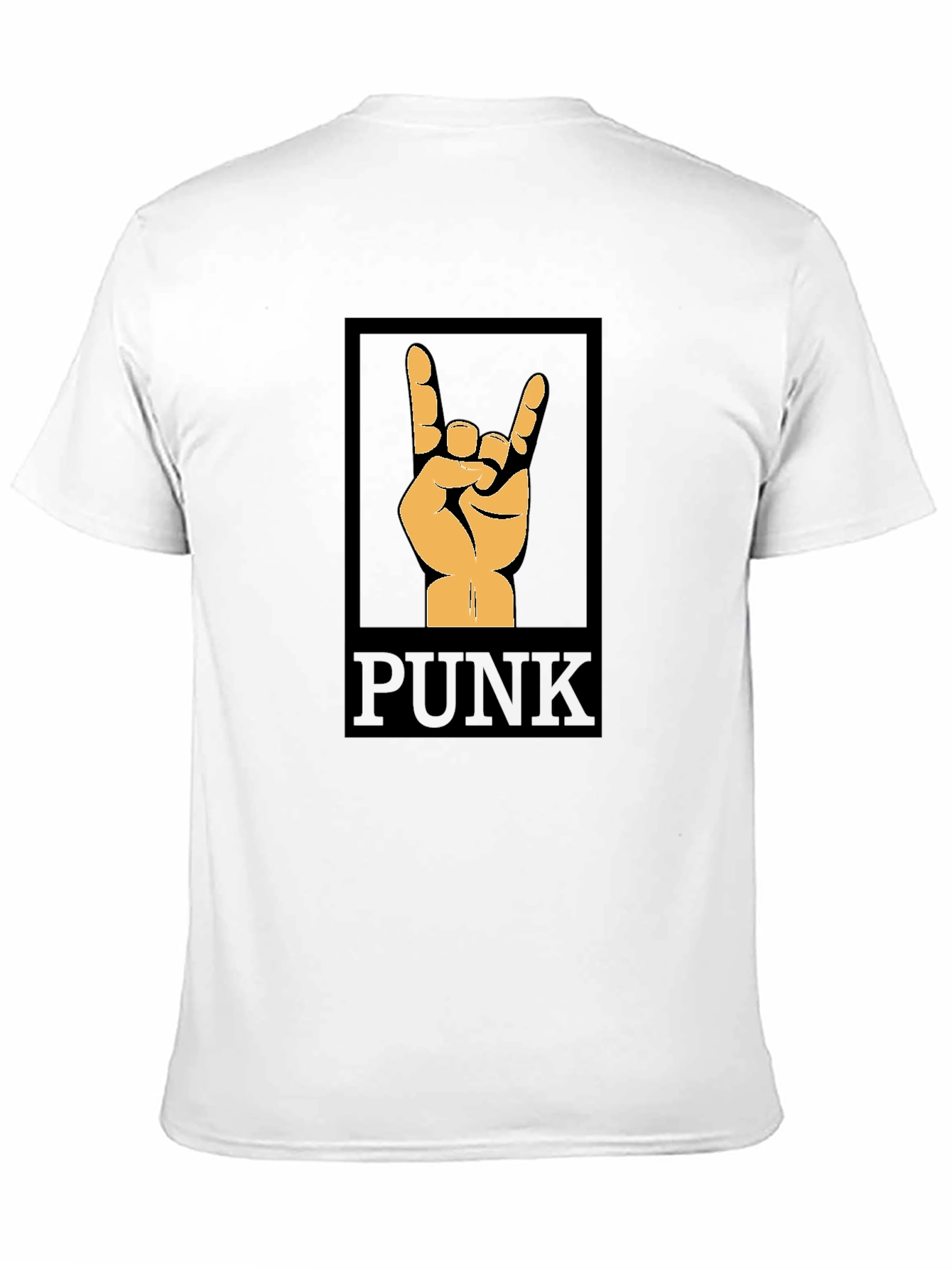 Punk Rock Hand Graphic T-Shirt