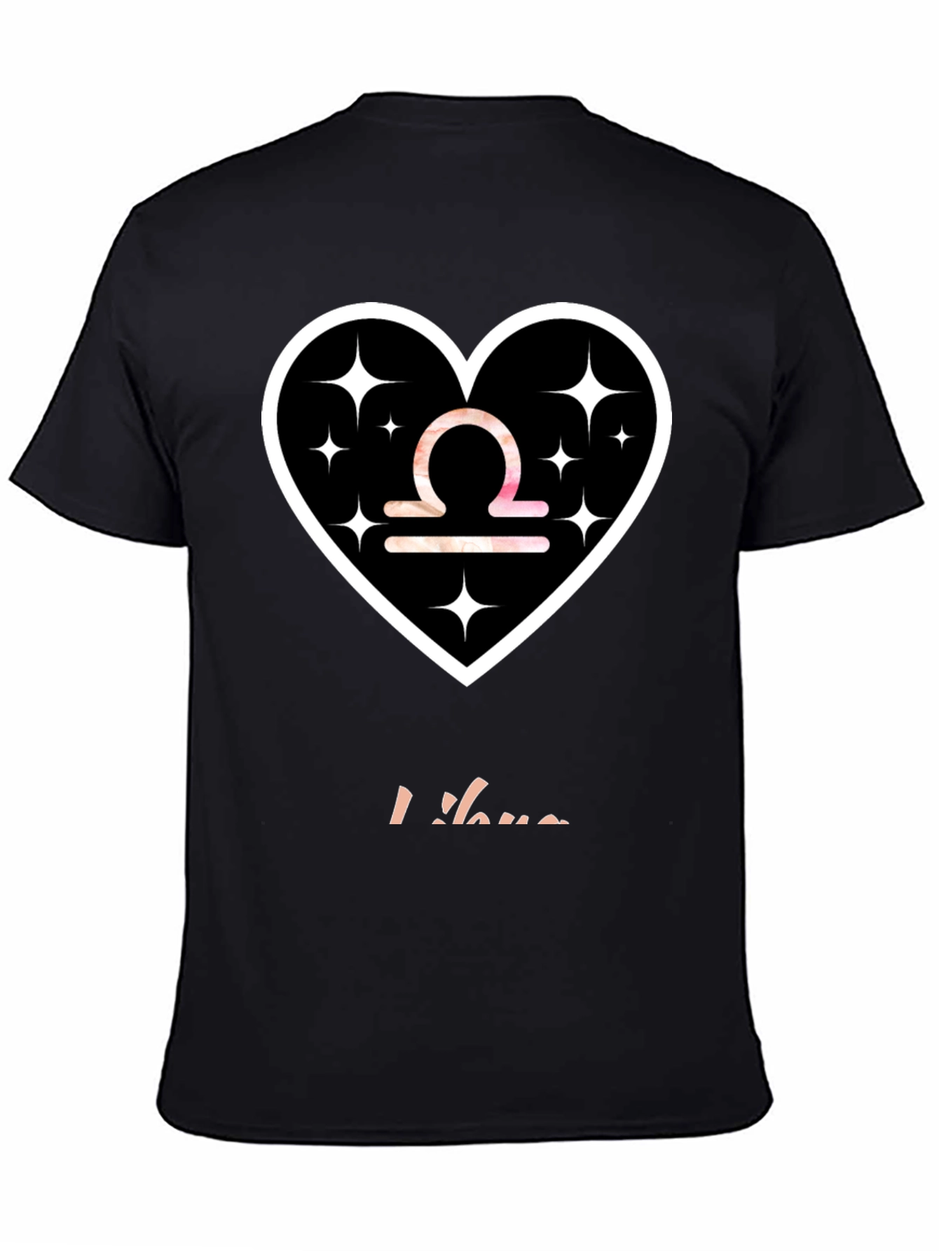 Libra Zodiac Sign Graphic T-Shirt