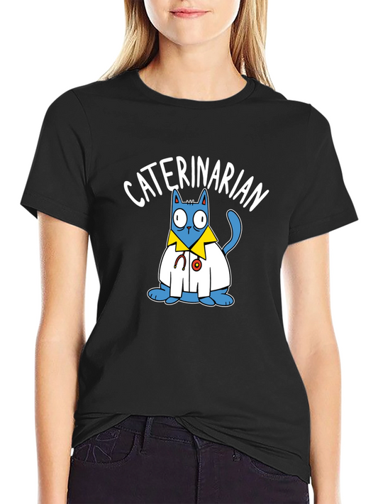 Caterinarian Cat T-Shirt - Veterinarian Humor Tee