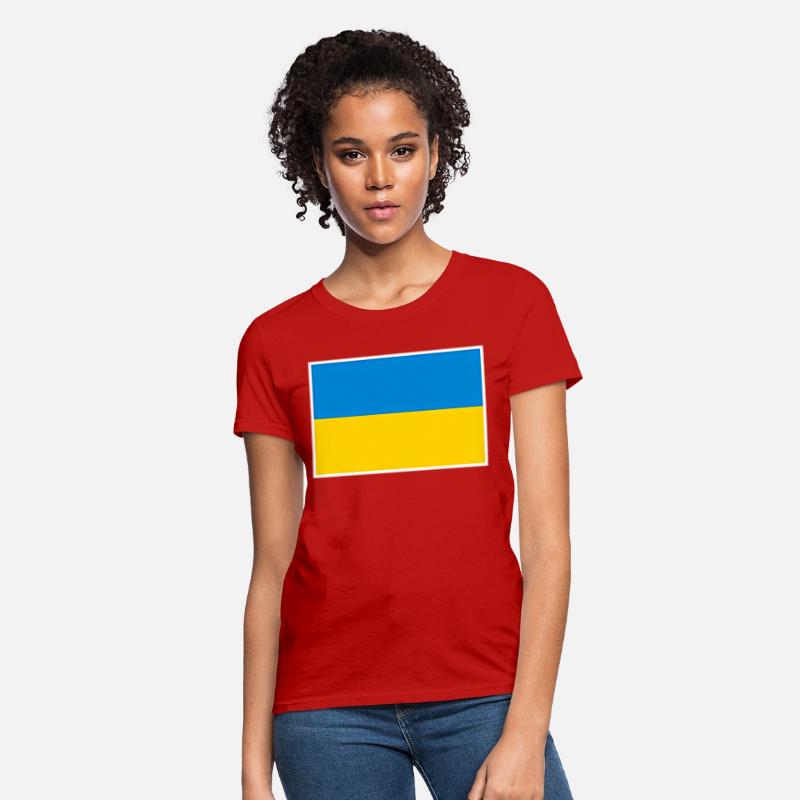Ukraine Flag With Ukrainian National Colors