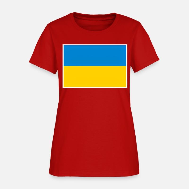 Ukraine Flag With Ukrainian National Colors