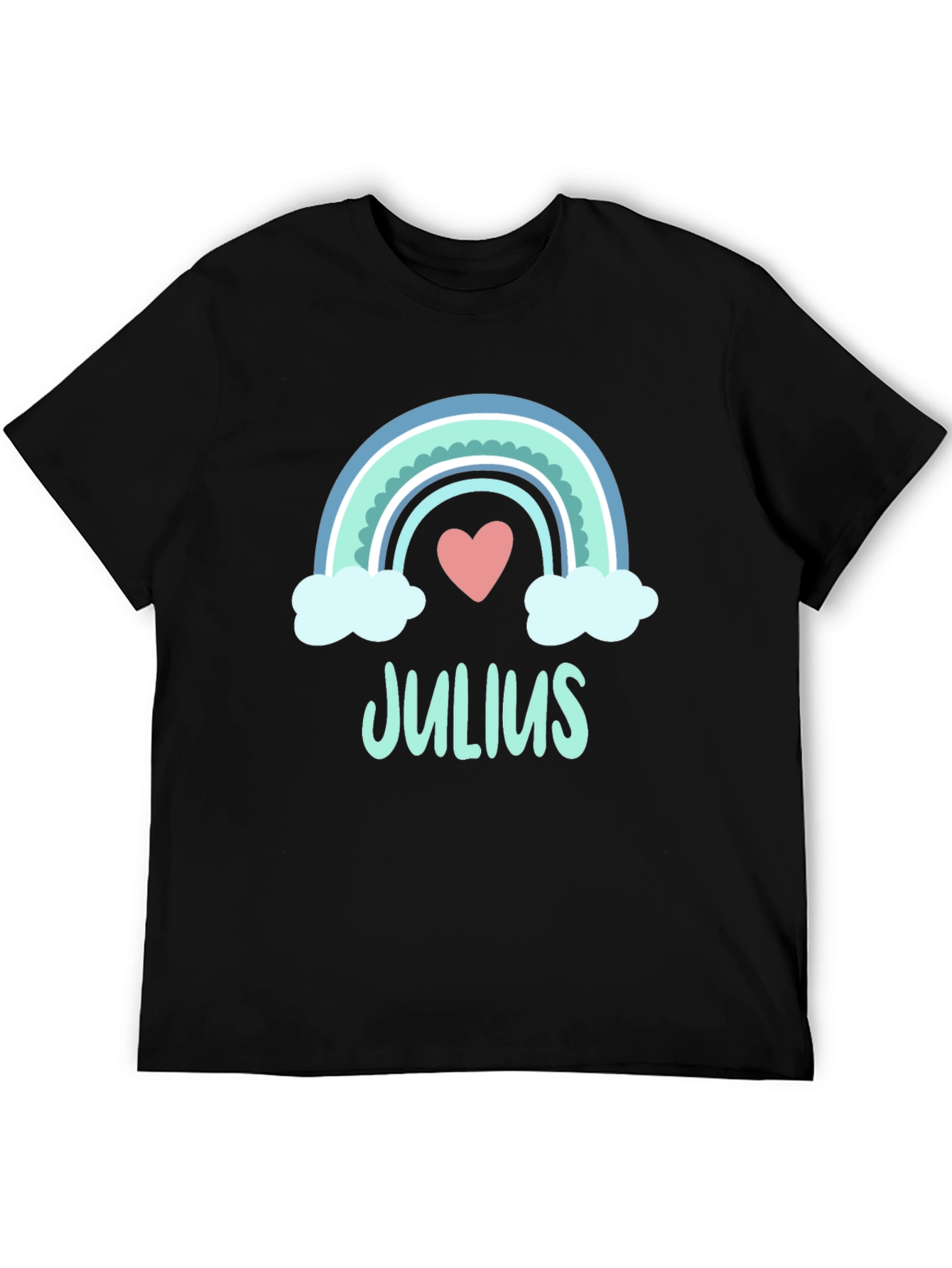 Julius Rainbow Heart T-Shirt - Soft Cotton Blend
