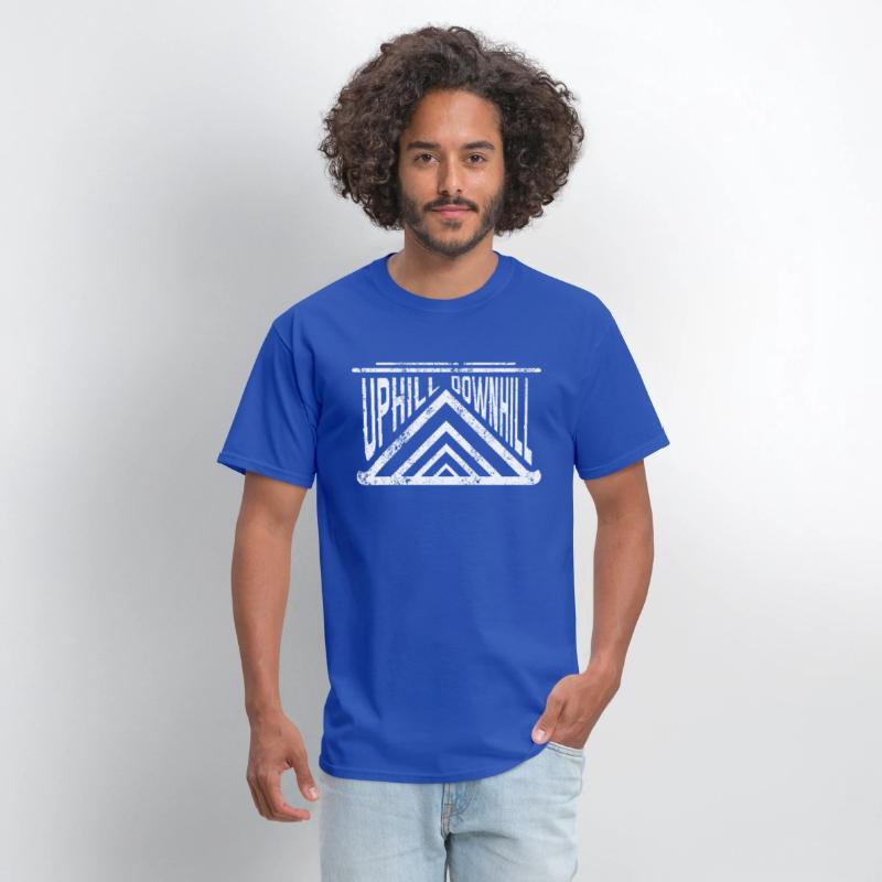 Uphill Downhill Mountains Outdoors