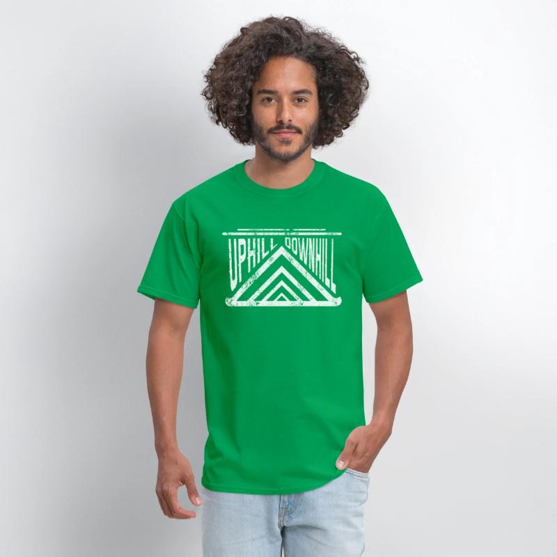 Uphill Downhill Mountains Outdoors
