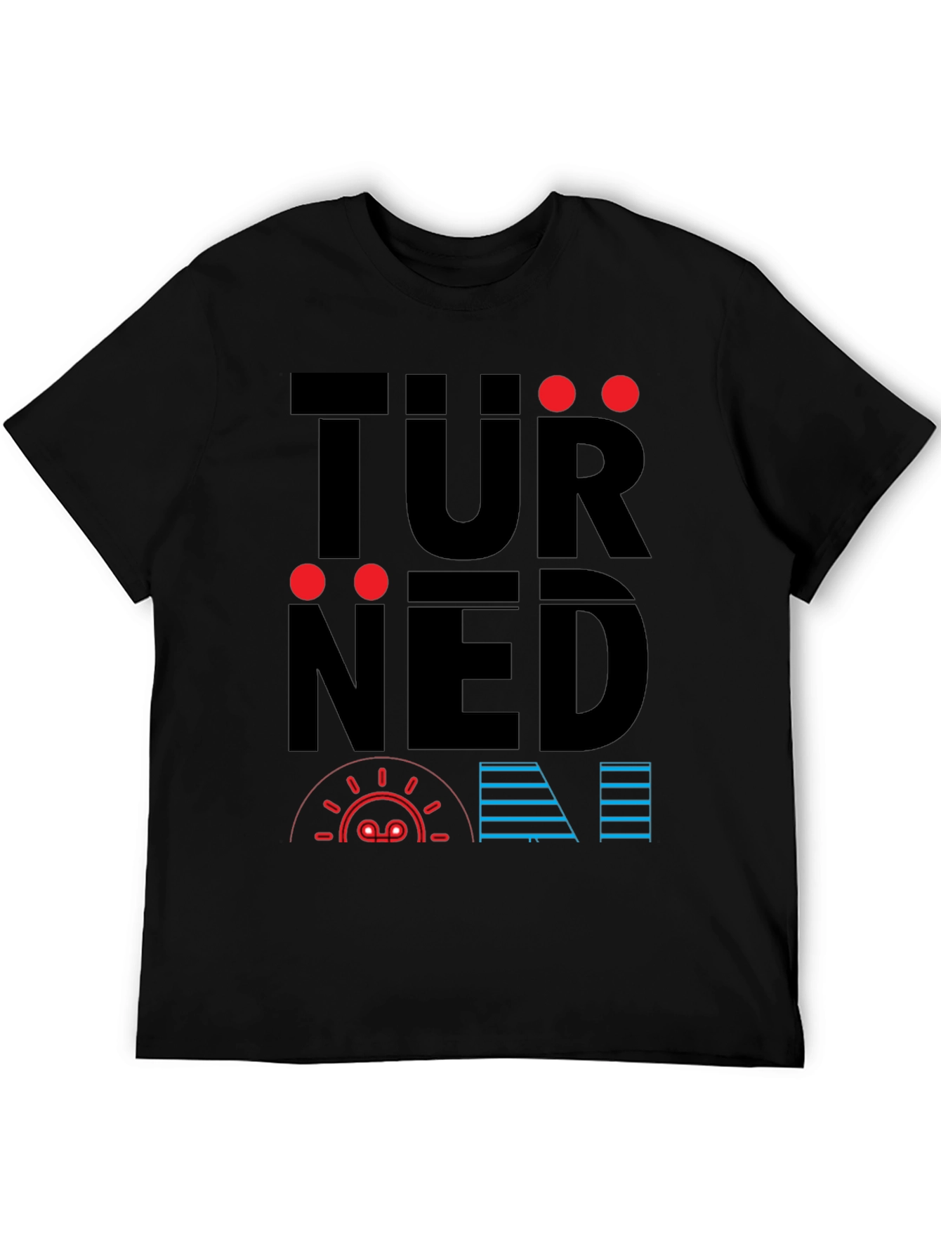 Turned On T-Shirt - Graphic Design Tee