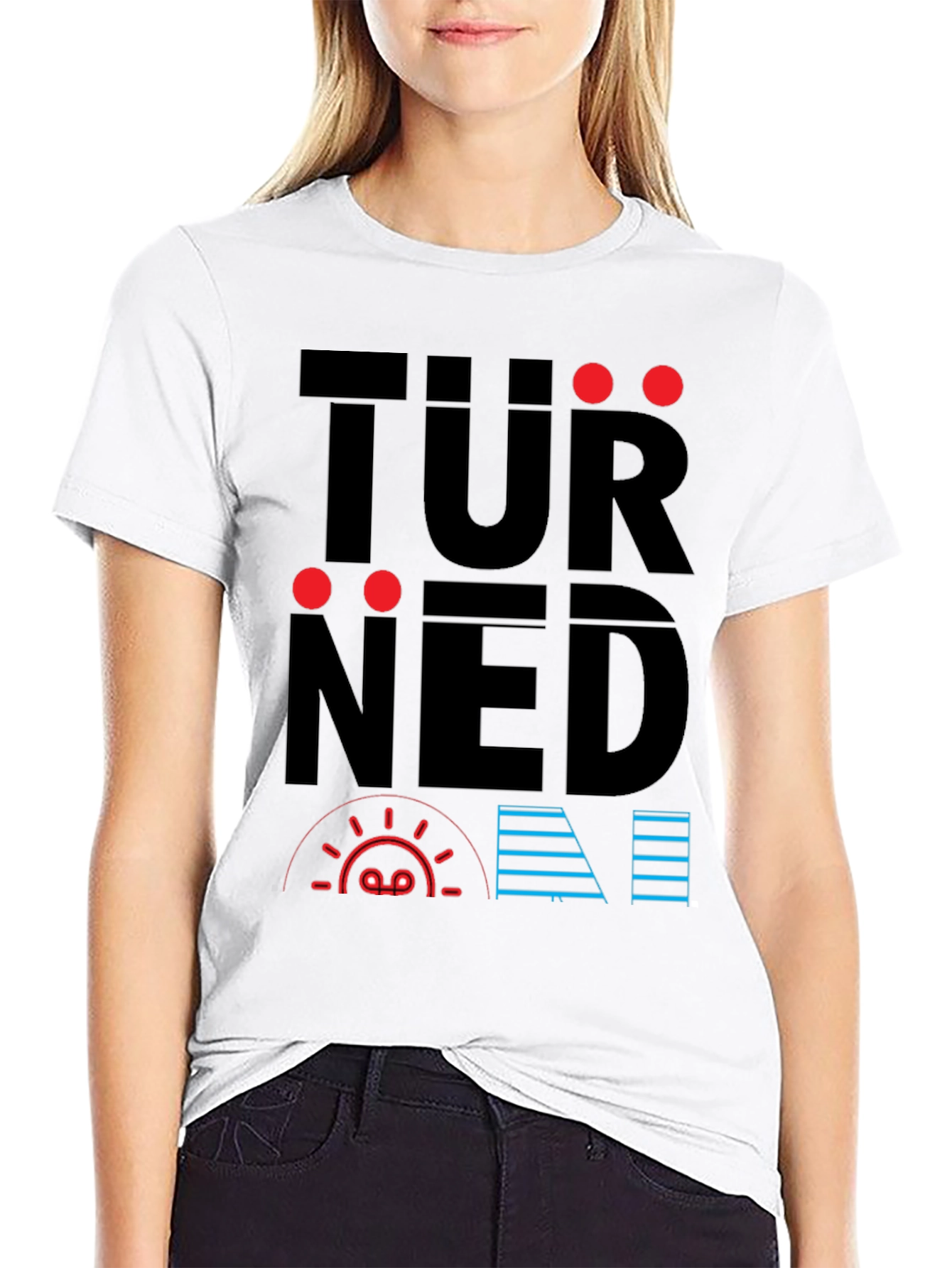 Turned On T-Shirt - Graphic Design Tee
