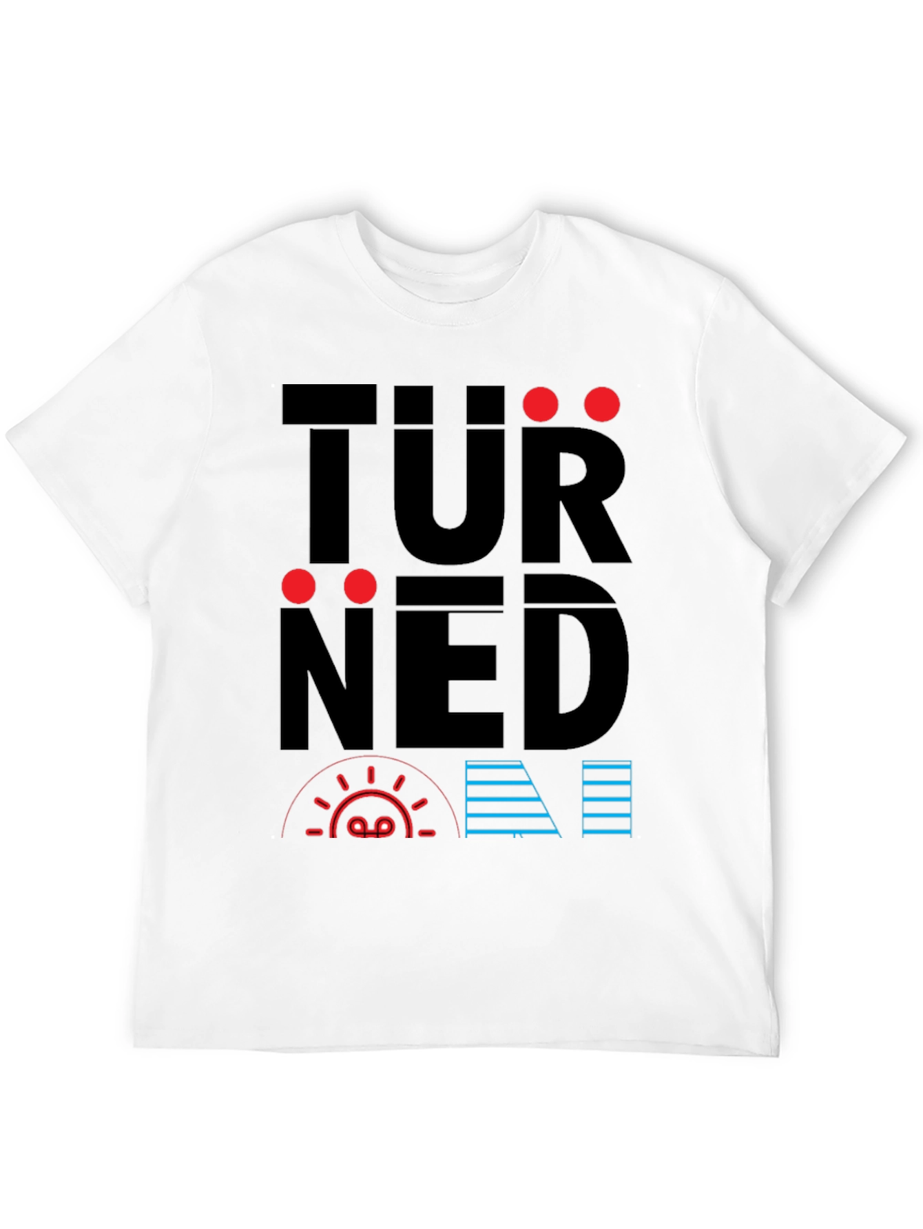 Turned On T-Shirt - Graphic Design Tee