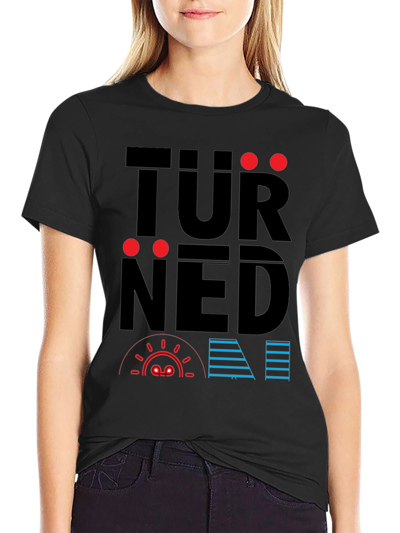 Turned On T-Shirt - Graphic Design Tee