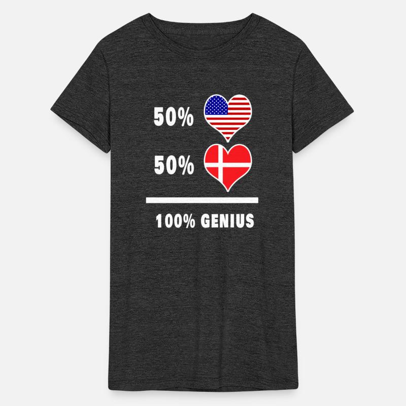 USA and Denmark genius flag design