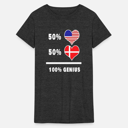 USA and Denmark genius flag design