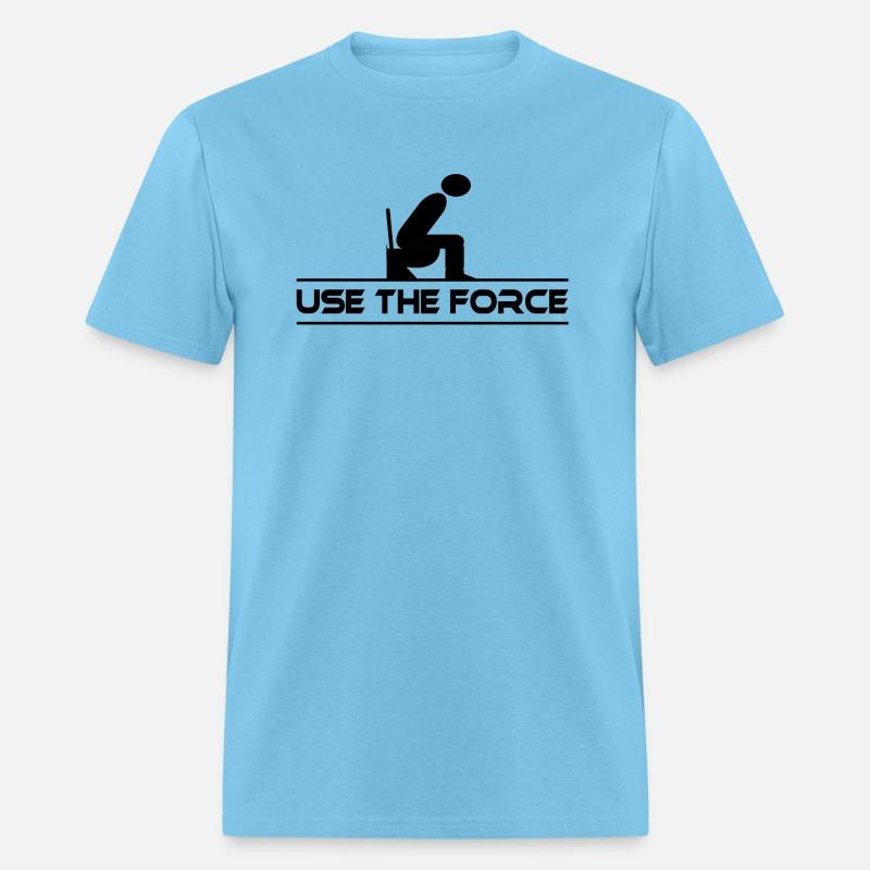 Use The Force Bathroom Humor