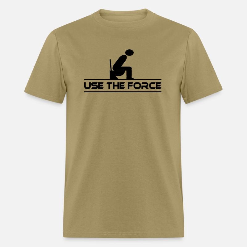 Use The Force Bathroom Humor