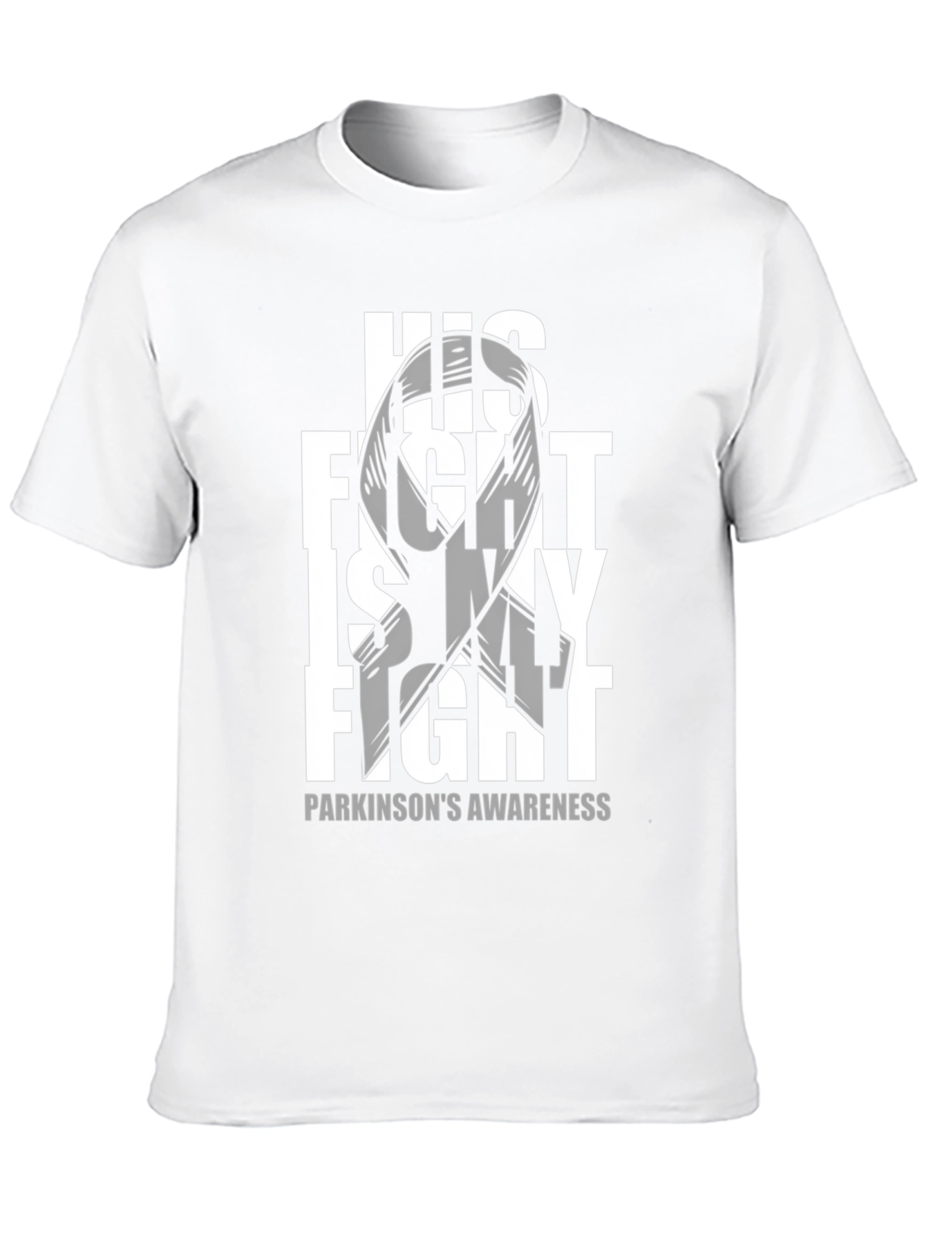 Parkinsons Awareness T-Shirt - His Fight is My Fight