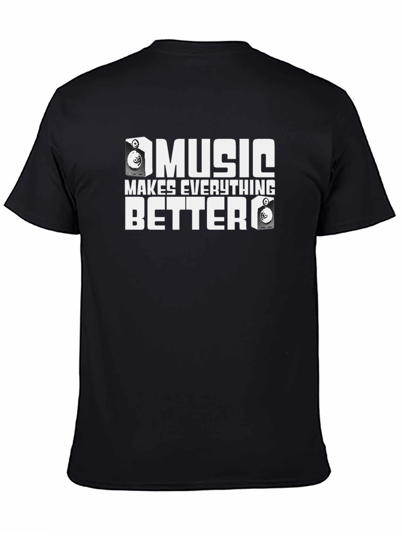 Music Makes Everything Better Graphic T-Shirt