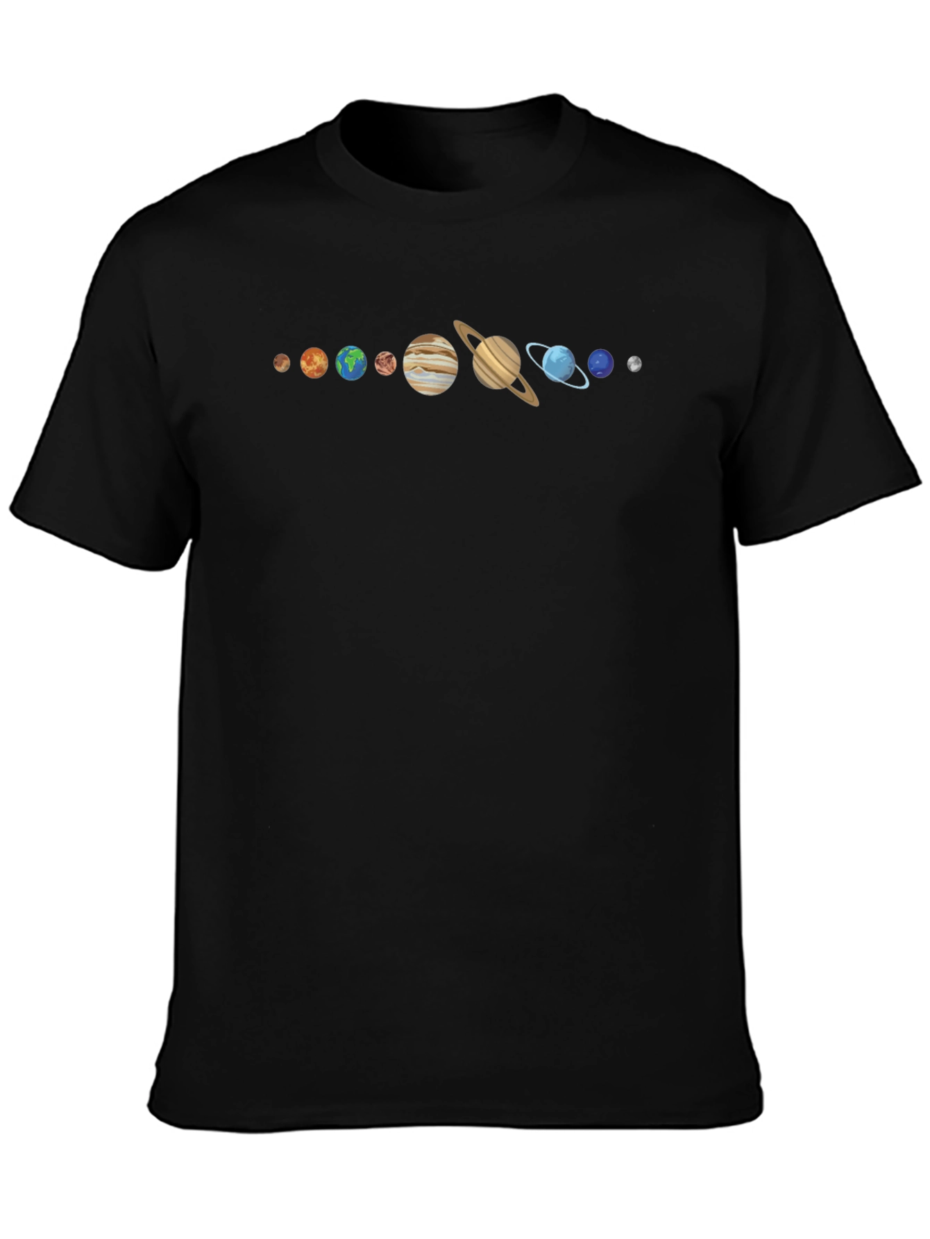 Planets Graphic T-Shirt - Solar System Tee