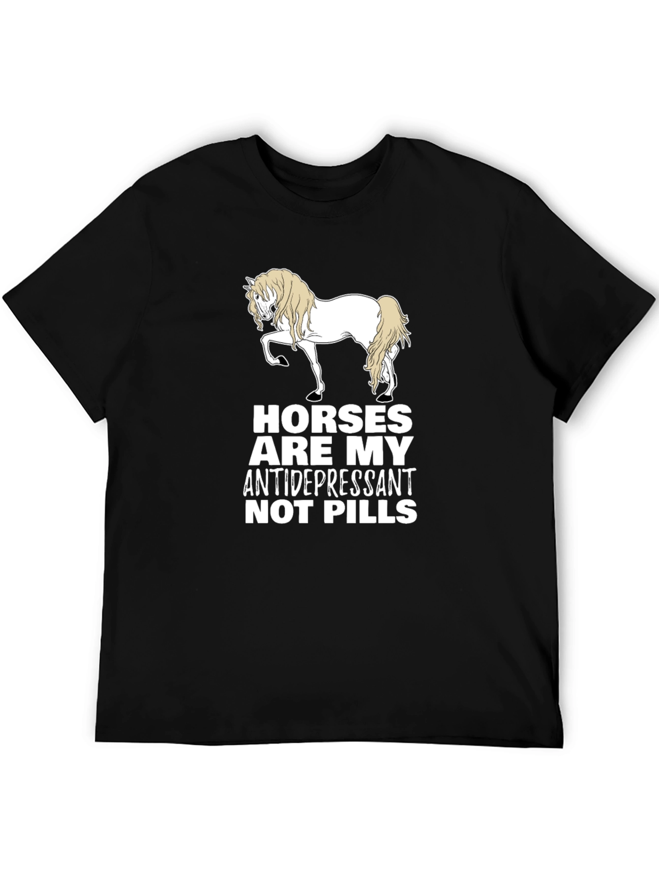 Horses Are My Antidepressant Graphic Tee