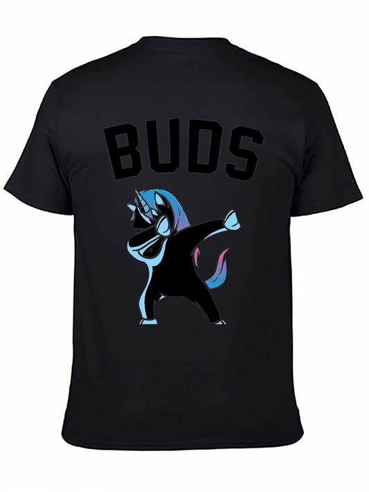 Unicorn Dabbing Buds Graphic T-Shirt