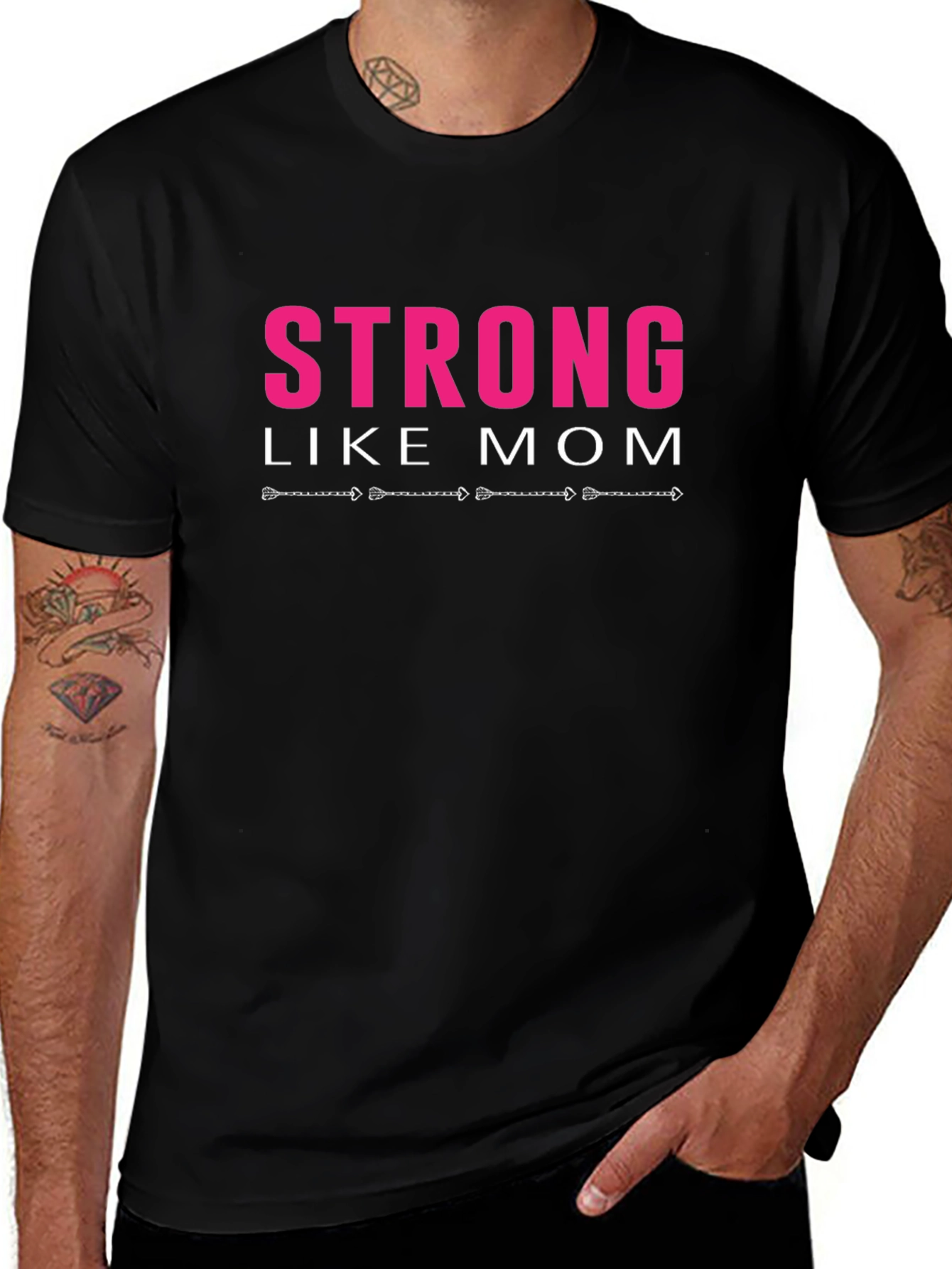 Strong Like Mom Graphic Tee