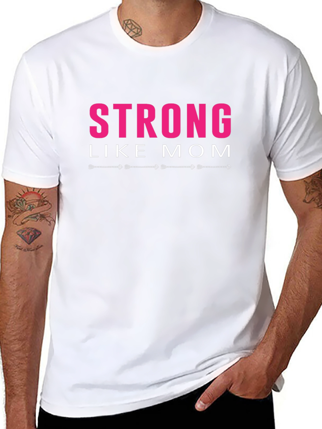 Strong Like Mom Graphic Tee