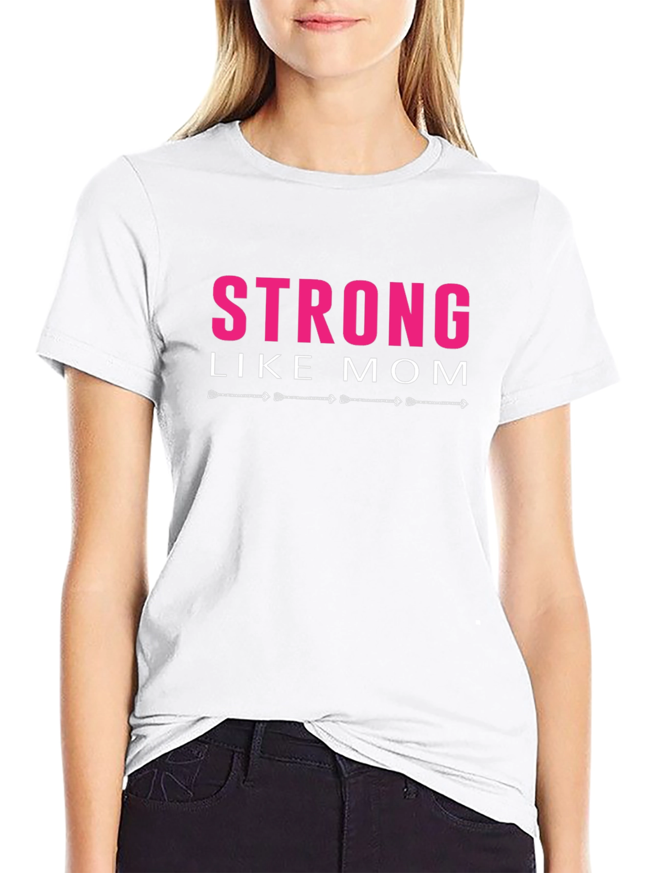 Strong Like Mom Graphic Tee