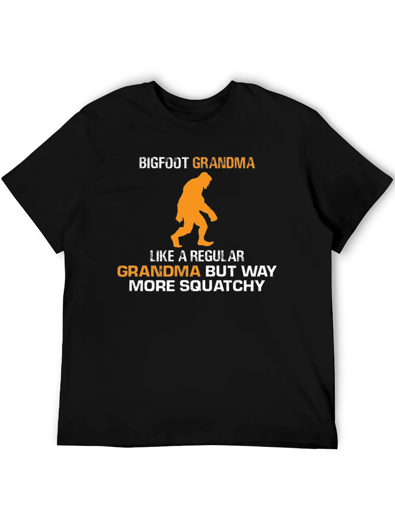 Bigfoot Grandma Graphic Tee - Squatchy Humor!