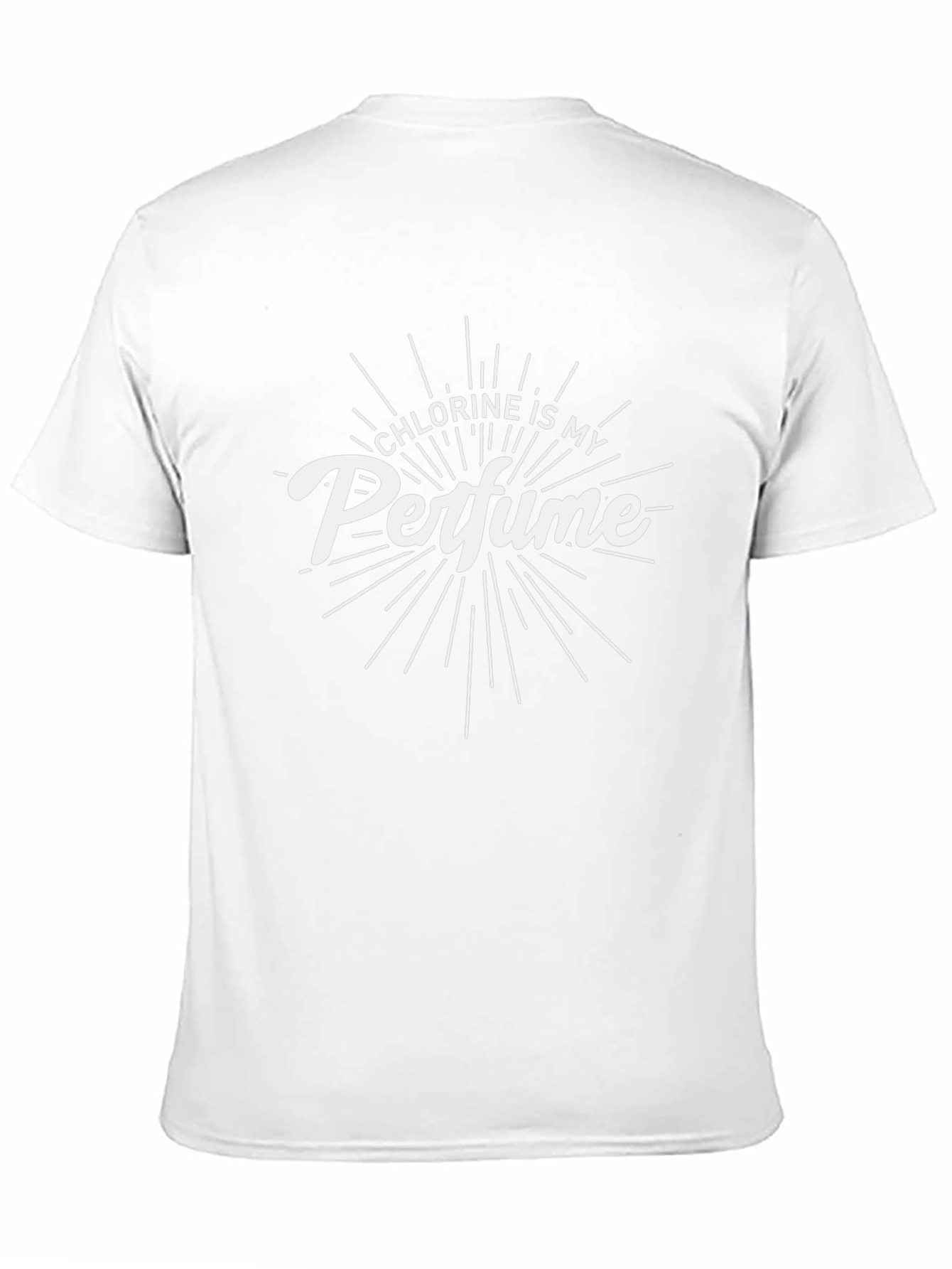 Chlorine is My Perfume Black Graphic T-Shirt