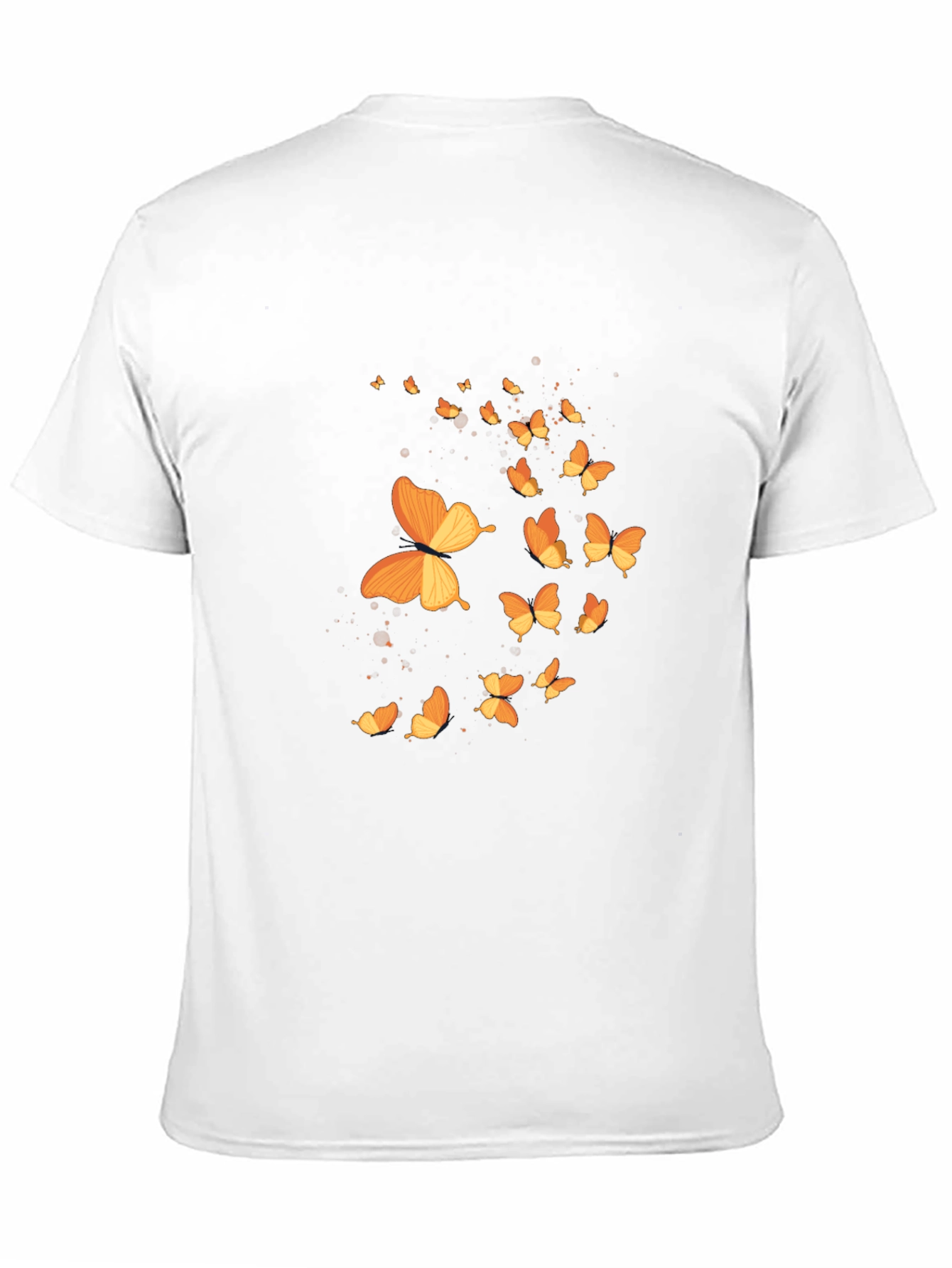 Butterfly Graphic Black T-Shirt