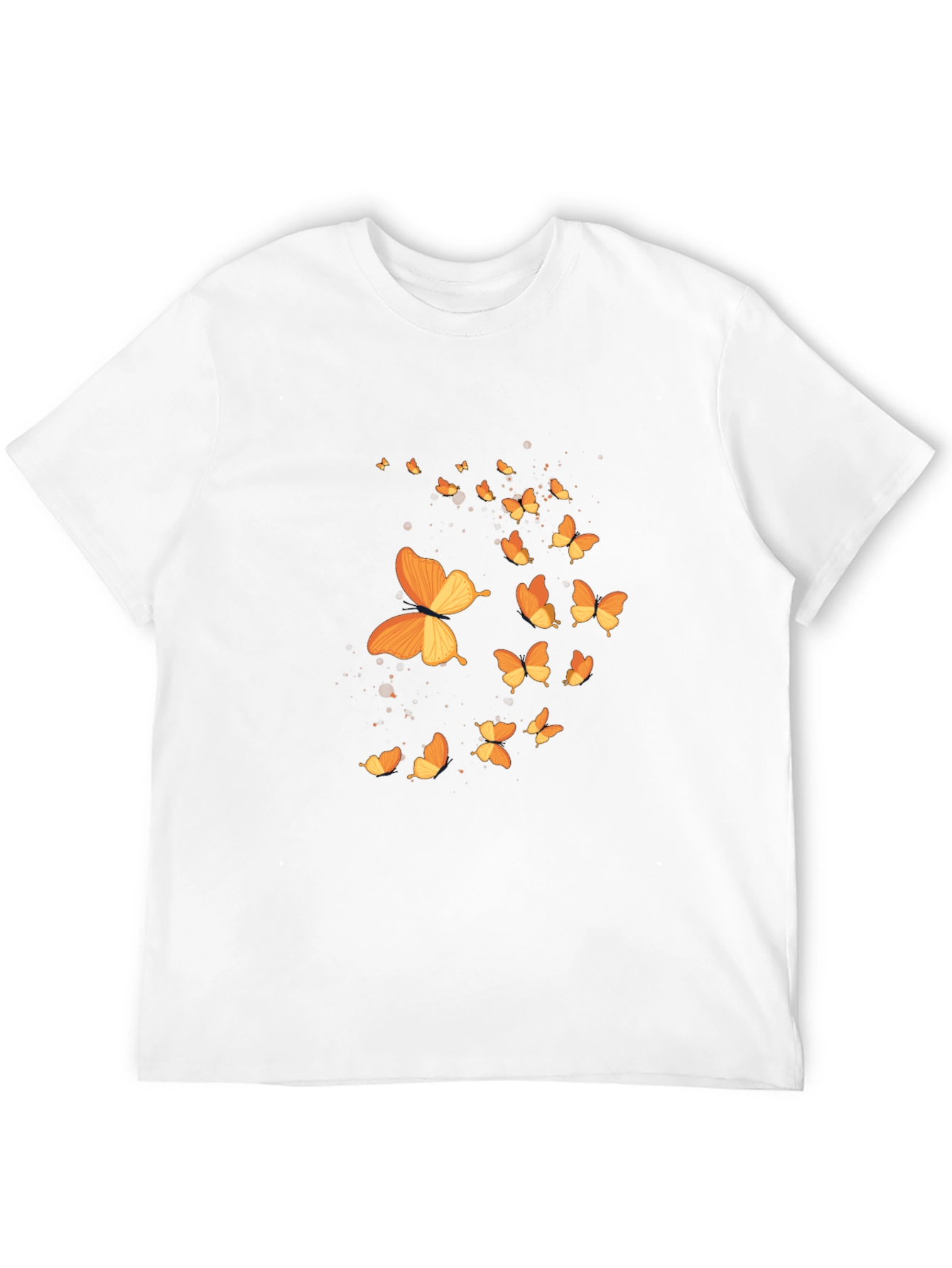 Butterfly Graphic Black T-Shirt