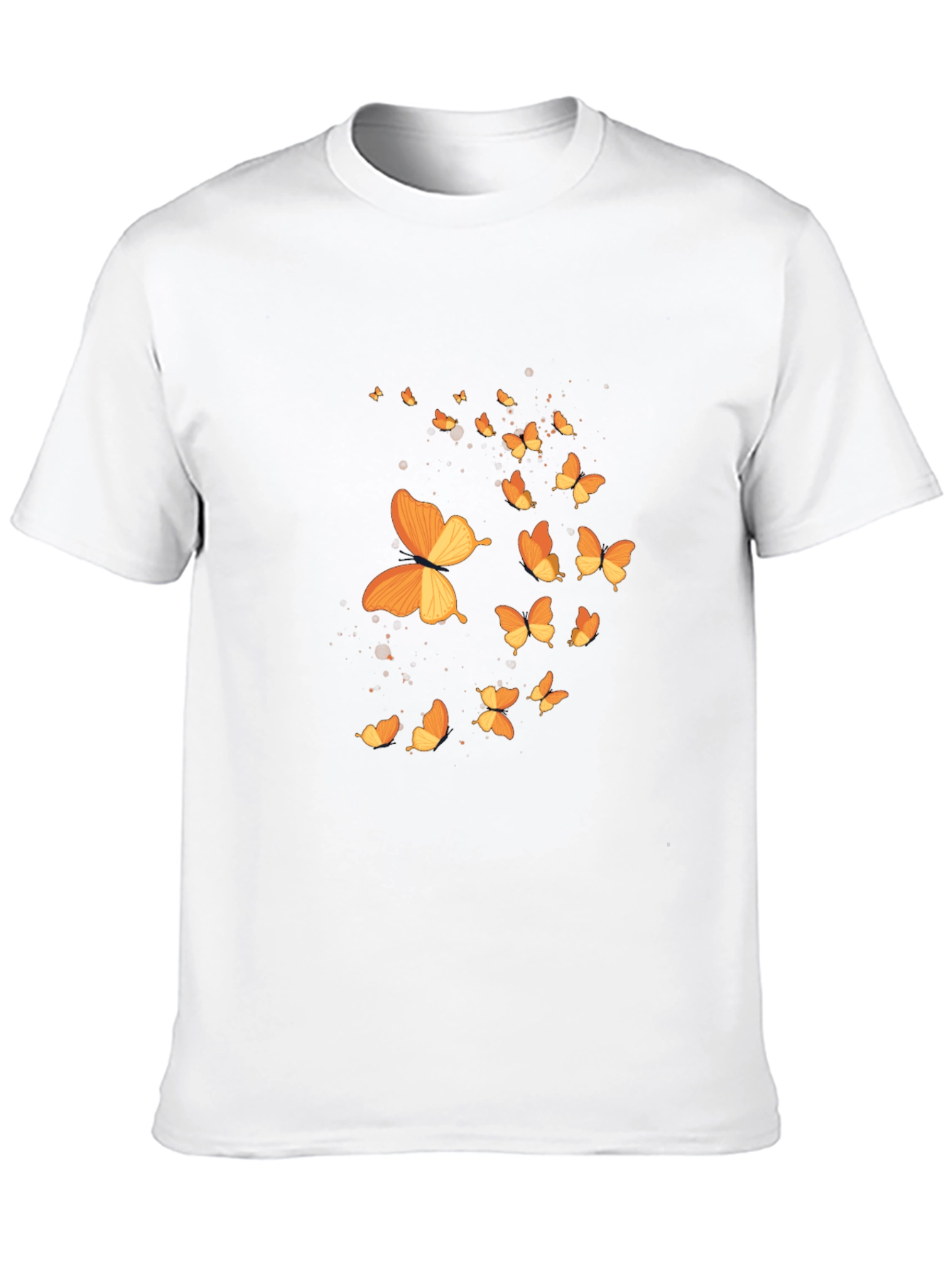Butterfly Graphic Black T-Shirt
