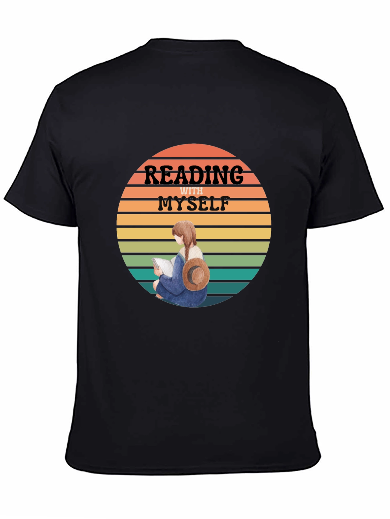 Reading With Myself Graphic Tee - Unisex Soft Cotton