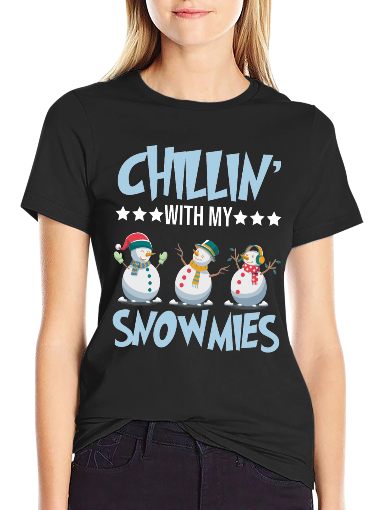 Chillin With My Snowmies T-Shirt
