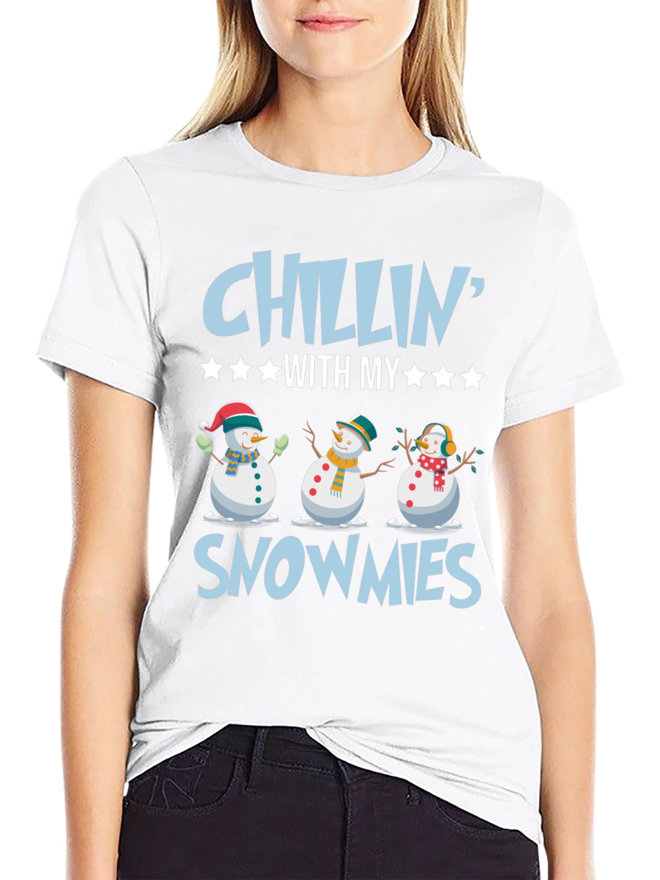 Chillin With My Snowmies T-Shirt