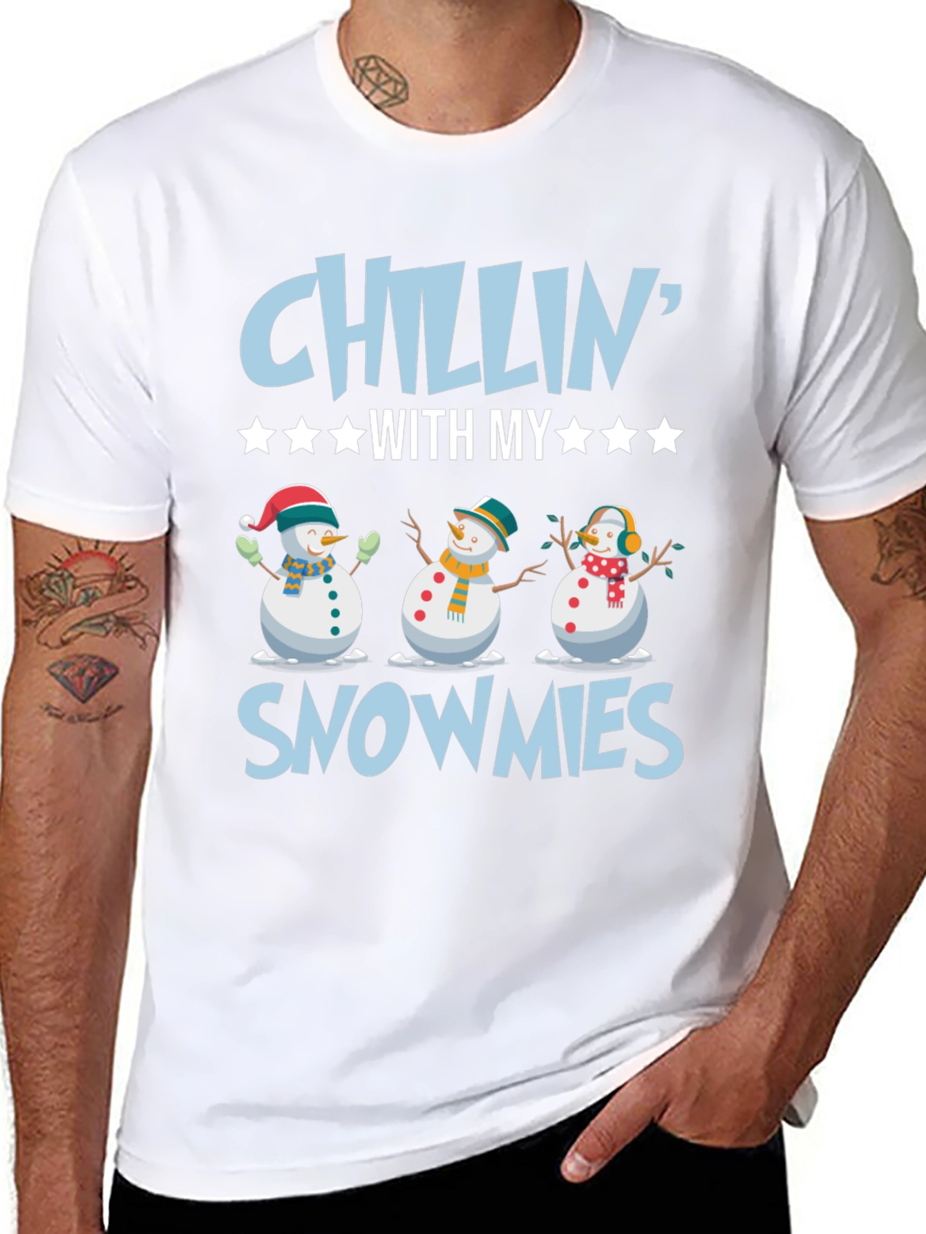 Chillin With My Snowmies T-Shirt