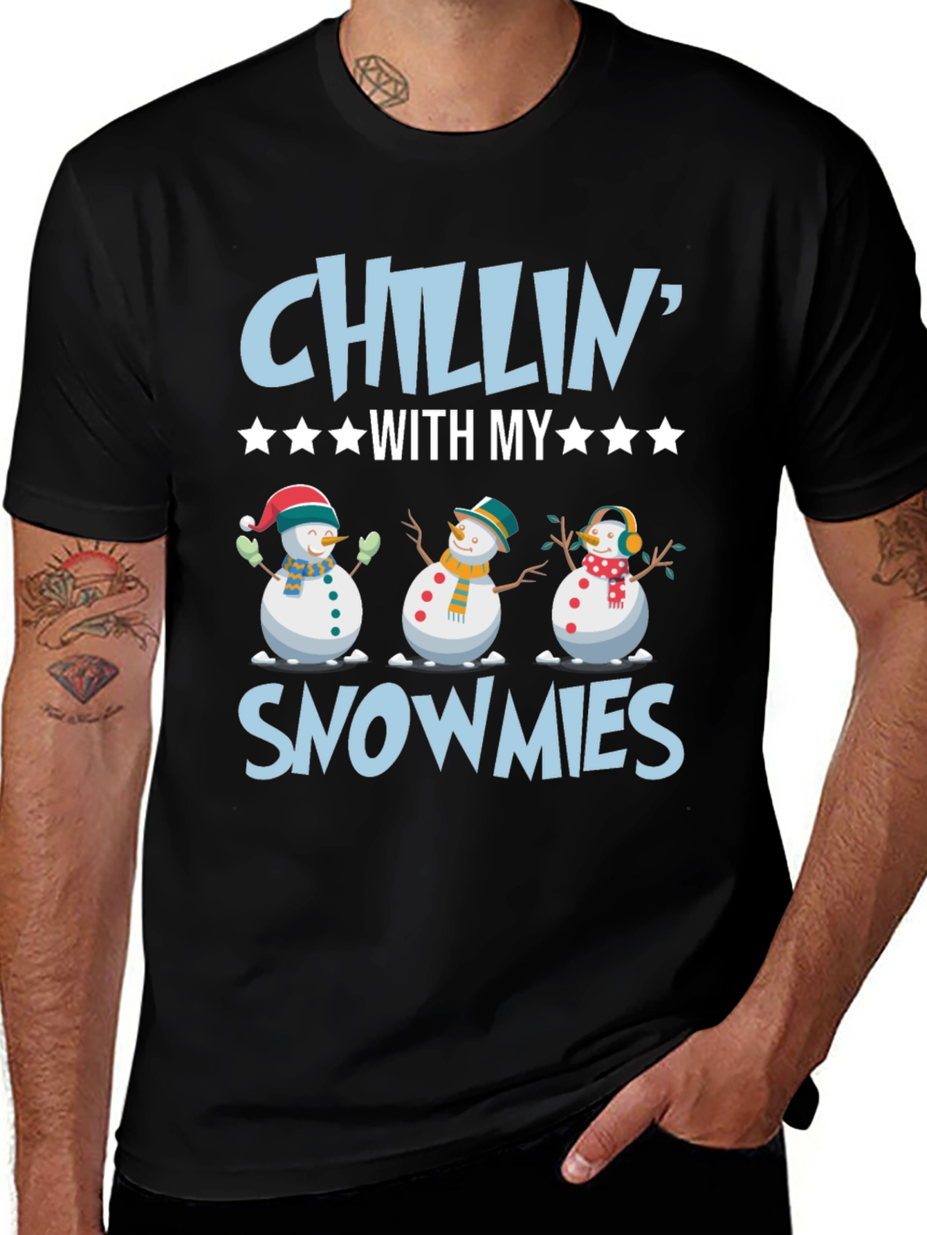 Chillin With My Snowmies T-Shirt