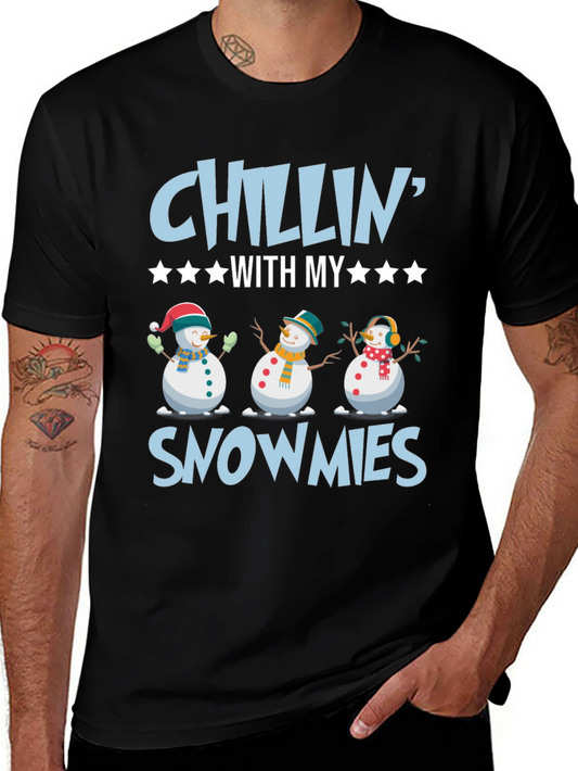 Chillin With My Snowmies T-Shirt